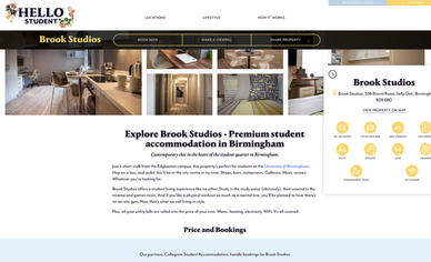 EXAMPLE OF TYPE PAIRING: HELLO STUDENT - PORTRAIT TEXT WITH MR EAVES MODERN